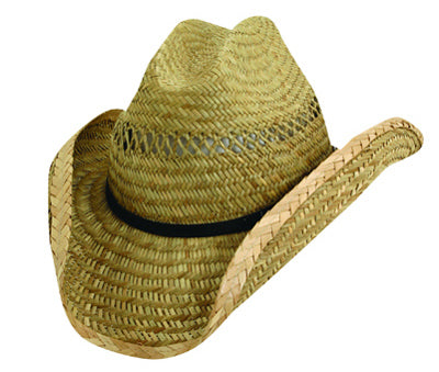 Men's Western Straw Hat Assortment, 3-In. Brim