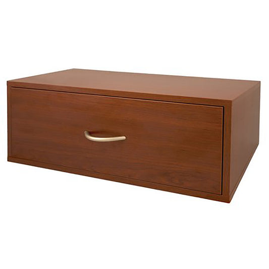 Organized Living Cherry Double Hang Drawer 9.5 in. H X 24 in. W X 14 in. D