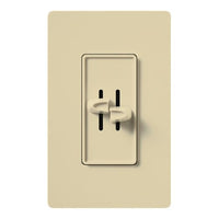 DUAL SLIDE DIMMER IVORY