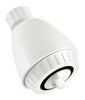 LDR Exquisite White ABS 2 settings Adjustable Showerhead 2.5 gal