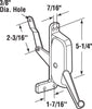 Prime-Line Silver Steel Right Awning Window Operator For Stanley