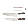 BBQ Bundle:  2 Chef's Knives & 1 Grill Tong