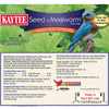Kaytee Seed & Mealworm Treat Cake Wild Bird Hulled Sunflower Seed Seed Cake 6 oz (Pack of 6).