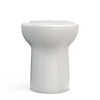 TOTO® Drake® Elongated TORNADO FLUSH® Toilet Bowl with CEFIONTECT®, Colonial White - C776CEG#11