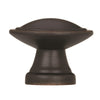 Amerock  Allison  Round  Cabinet Knob  1-3/16 in. Dia. 15/16 in. Oil Rubbed Bronze  2 pk