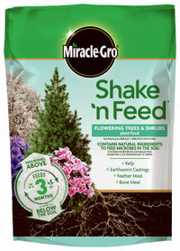 Shake 'N Feed Flowering Tree & Shrub Plant Food, 8-Lbs., Covers 240-Sq. Ft.