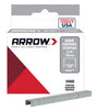 Arrow Fastener Gray 25 ga. Galvanized Steel 3/8 W in. Wide Crown Standard Staples 3/8 L in.