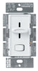 Lutron Skylark White 600 W Slide Dimmer Switch 1 pk