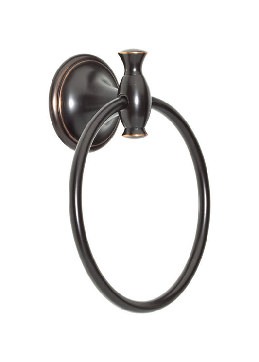 Delta Towel Ring Meridian Collection, Pivoting Oil Rubbed Bronze