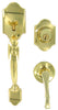 Schlage Antique Brass Handleset 1-3/4 in.