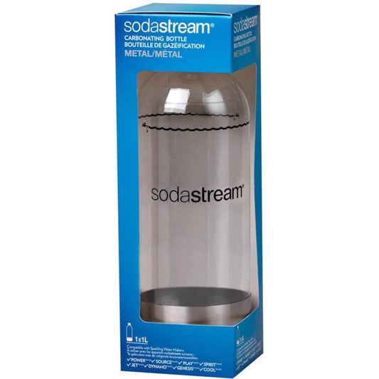 SodaStream Classic Silver 1 L Carbonator Bottle