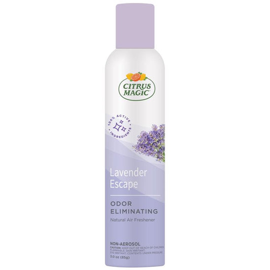 Citrus Magic Lavender Eucalyptus Scent Air Freshener Spray 3 oz. Aerosol (Pack of 6)