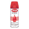 Krylon Sea Glass Semi-Translucent Ruby Spray  Paint 12 oz (Pack of 6)