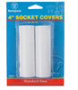 Westinghouse 7037100 4" White Candle Socket Covers 2 Count (Pack of 6).