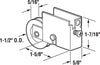 Prime-Line  1-1/2 in. Dia. x 5/16 in. L Nylon/Steel  Roller Assembly  1 pk