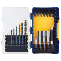 Irwin Steel Drill and Driver Bit Set 20 pc