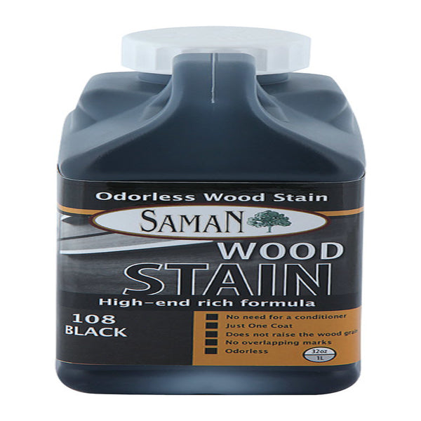 SAMAN WD STAIN NEGRO 32 oz