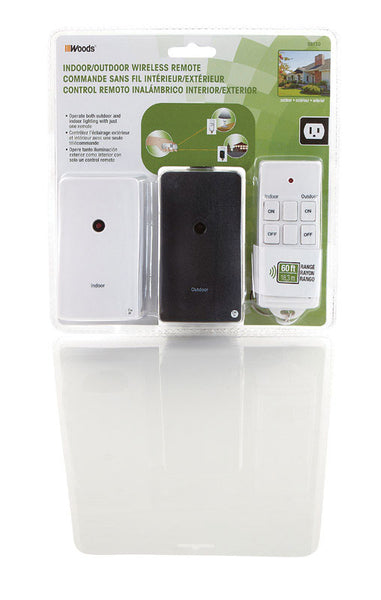 Woods Wireless Remote Outlets, Indoor