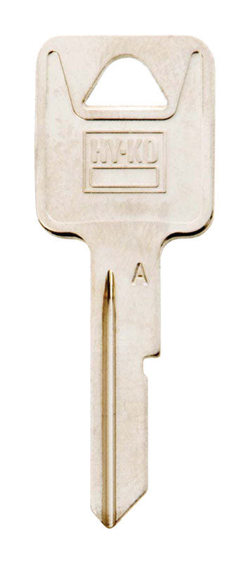 Hy-Ko Traditional Key Automotive Key Blank Single sided For Fits Gm Ignition And Most Models (Pack of 10)
