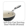 Ceramica Deluxe 12 in Ceramic Fry Pan - Black