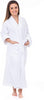 One Size Unisex Adult Bathrobe Extra long 90% Cotton 10% Polyester Ash