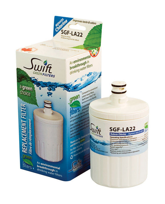 Swift  Green Filters  Refrigerator  Replacement Water Filter  For LG, Zenith, Kenmore/Sears