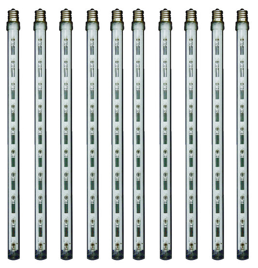Celebrations  LED  White  10 count Replacement  Christmas Light Bulbs