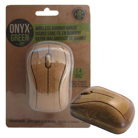 Onyx And Blue Corporation 7600 Bamboo Computer Wireless Mouse