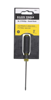 Klein Tools No. 0 X 3 in. L Phillips Mini Screwdriver 1 pc