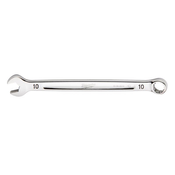 Llave combinada métrica y SAE de 6 y 12 puntas Milwaukee Max Bite de 10 mm x 10 mm, 0,89 pulg. de largo, 1 pieza