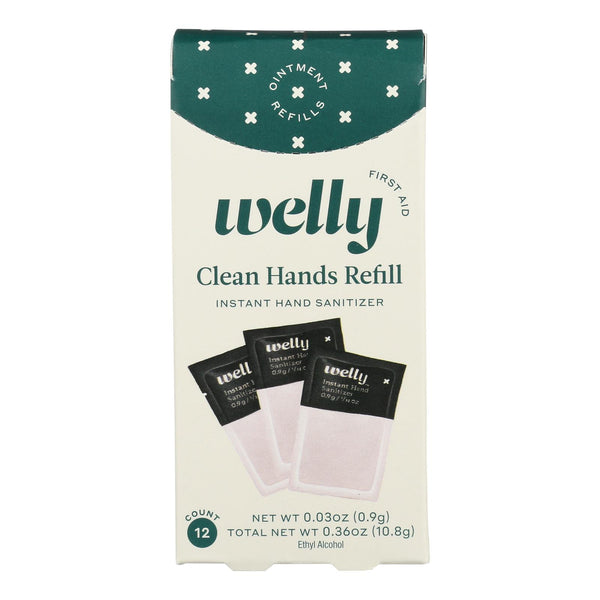 Welly First Aid - Botiquín de primeros auxilios Hnd Sntzr Rfl - CS de 6-12 CT
