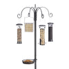 North States 7 ft. H Black Mat/Plastic Bird Feeding Station
