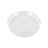 Gardeners Choice VS4VUS 4" Clear Vinyl Planter Saucer (Pack of 50)