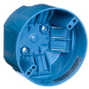Carlon 20 cu in Round PVC 1 gang Electrical Ceiling Box Blue