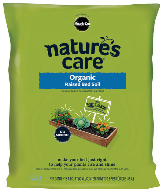 Miracle-Gro  Nature's Care  Organic Raised Bed Soil