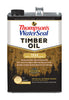 Thompson's WaterSeal Penetrating Timber Oil Semi-Transparent Teak Penetrating Timber Oil 1 gal (Pack of 4)