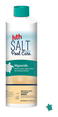 hth Salt Pool Care Liquid Algaecide 1 qt (Pack of 4)