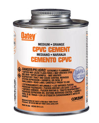 Oatey Orange Cement For CPVC 32 oz