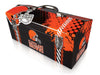 Sainty International Steel Cleveland Browns 33 lbs. Capacity Art Deco Tool Box 7.75 H in.