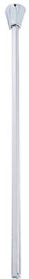 1 Pair 3/4 x 28-Inch Hexagon Polished Stainless-Steel Lavatory Tube