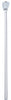 1 Pair 3/4 x 28-Inch Hexagon Polished Stainless-Steel Lavatory Tube