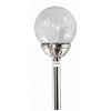 Solar Crackleball Light, Color-Changing, 4.5-In, 3 Lumen