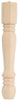 Waddell 6 in. H Traditional Pine Table Leg