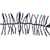 Holiday Bright Lights Twinkling Cluster Rice Connectable Light 12.3 ft.