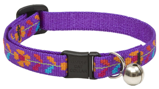 Lupine Collars & Leads 51127 1/2" X 8-12" Spring Fling Cat Collar With Bell