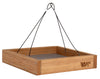 Nature's Way Wild Bird and Finch 3 oz Bamboo Platform Bird Feeder 1 ports (Pack of 4).