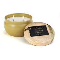 Candle-Lite White Jasmine Santal Scent Candle 2.5 in.   H X 3.7 in.   D 6.25 oz (Pack of 6)