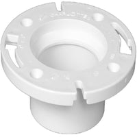 Schedule 40 PVC Closet Flange, 4 x 4-In.