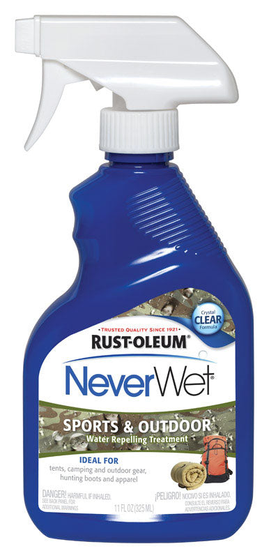 Rust-Oleum NeverWet Clear Water Repelling Treatment 11 oz. (Pack of 6)