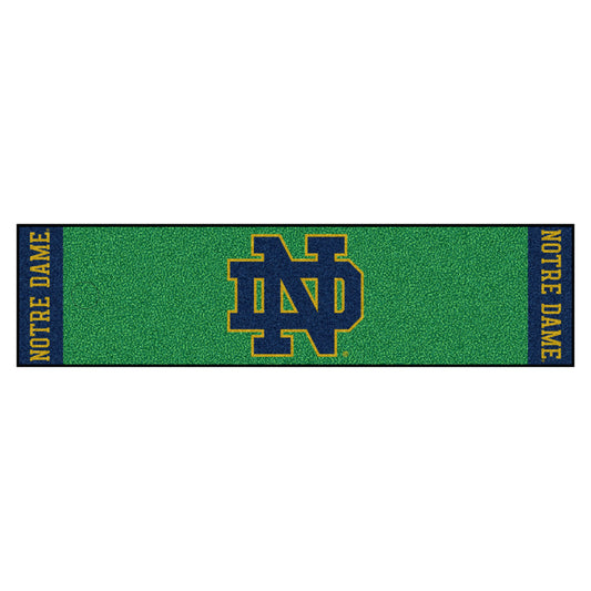 Notre Dame Putting Green Mat - 1.5ft. x 6ft.